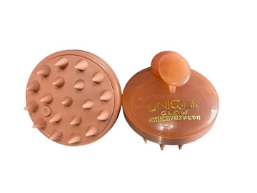Multifunction Silicone Scalp Massager with Integrated Shampoo & Oil Dispenser